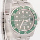 NOS STICKERED PAPERS Rolex Submariner Date HULK Green Steel 40mm 116610 LV BOX
