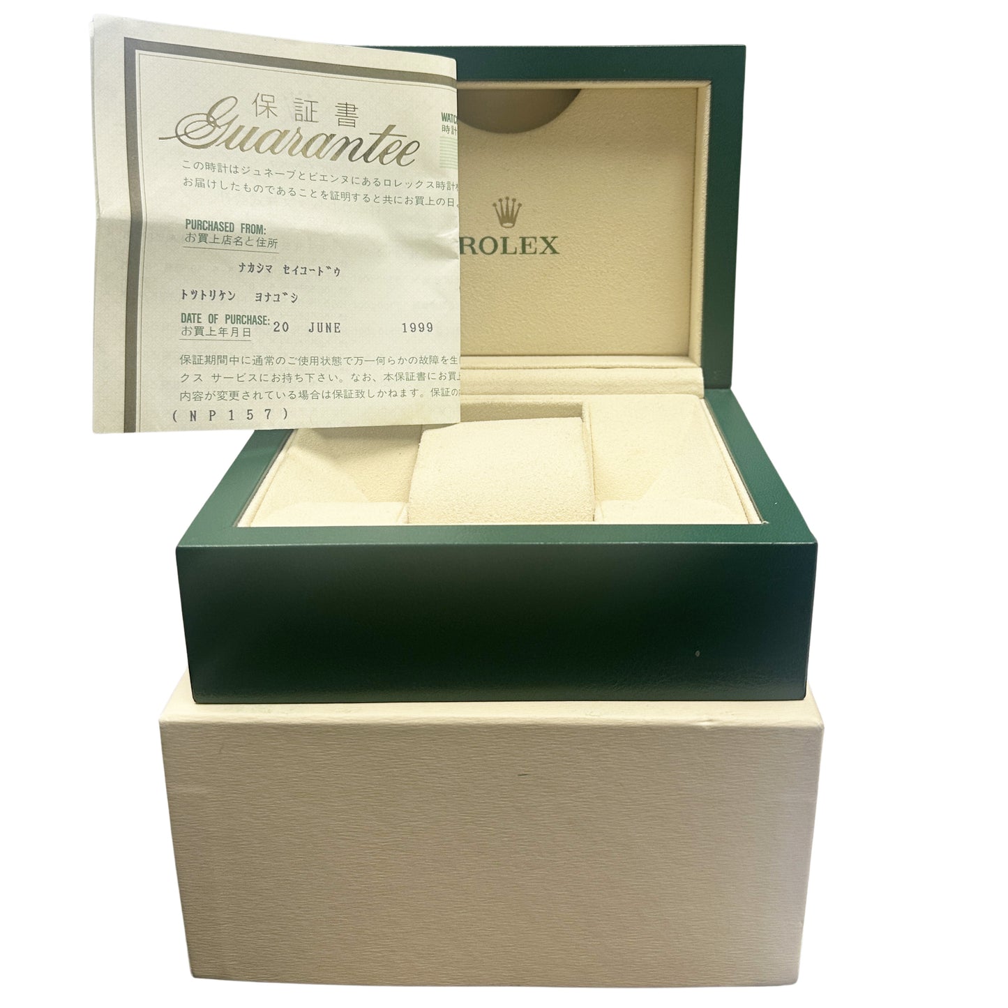 1999 PAPERS Rolex Submariner Date SWISS ONLY Black 40mm Oyster 16610 Watch BOX