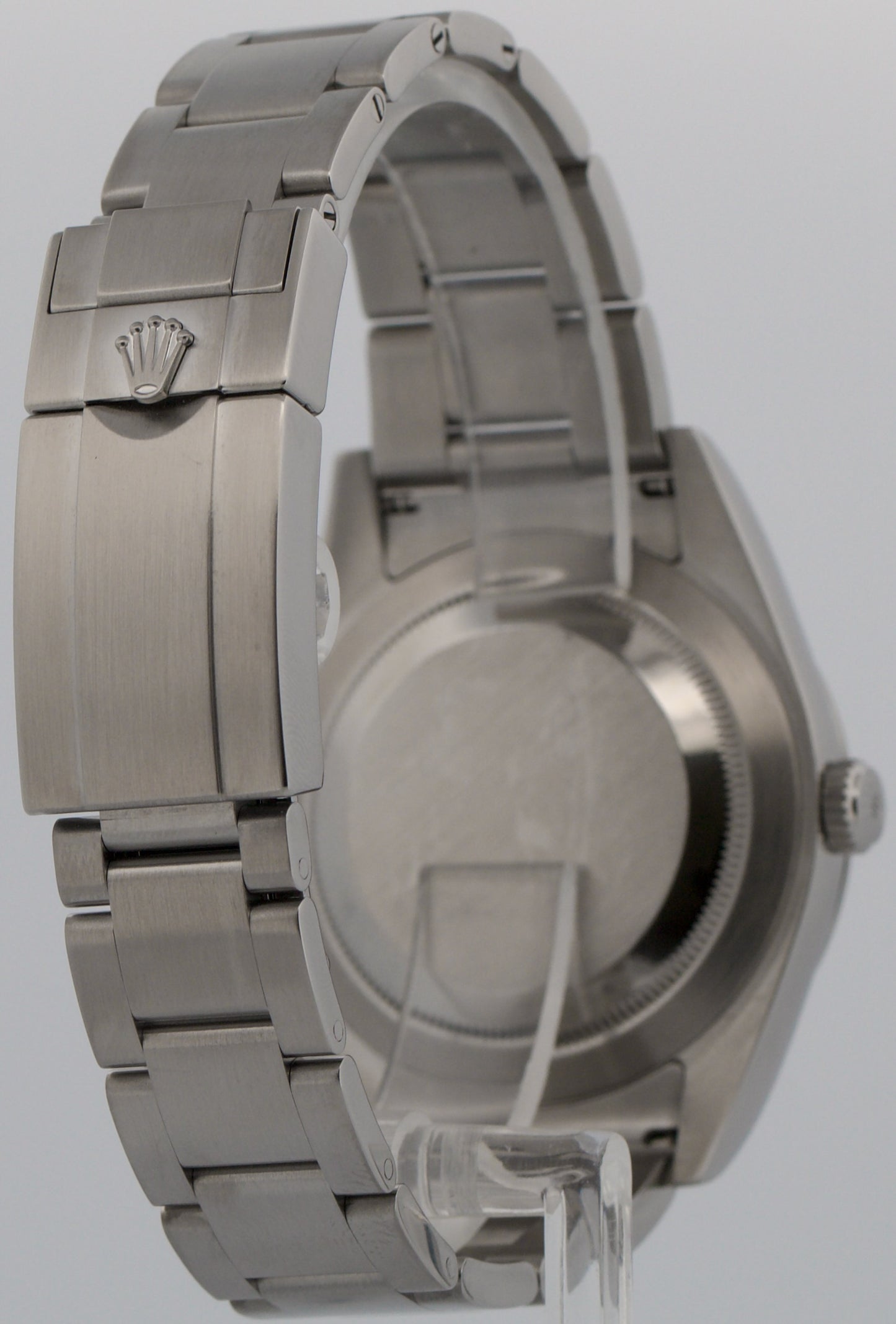 2017 PAPERS Rolex Explorer BLACK Stainless Steel MK1 39mm Oyster 214270 BOX