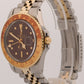 1970 Rolex GMT-Master BROWN 18K Gold Steel NIPPLE Root-Beer JUBILEE 40mm 1675