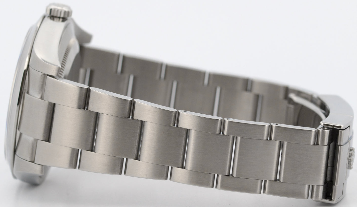 2017 PAPERS Rolex Explorer BLACK Stainless Steel MK1 39mm Oyster 214270 BOX