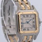 Cartier Panthere TWO ROW 18K Gold Steel 27mm IVORY Roman Quartz W25028B6 11002