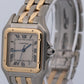 Cartier Panthere TWO ROW 18K Gold Steel 27mm IVORY Roman Quartz W25028B6 11002