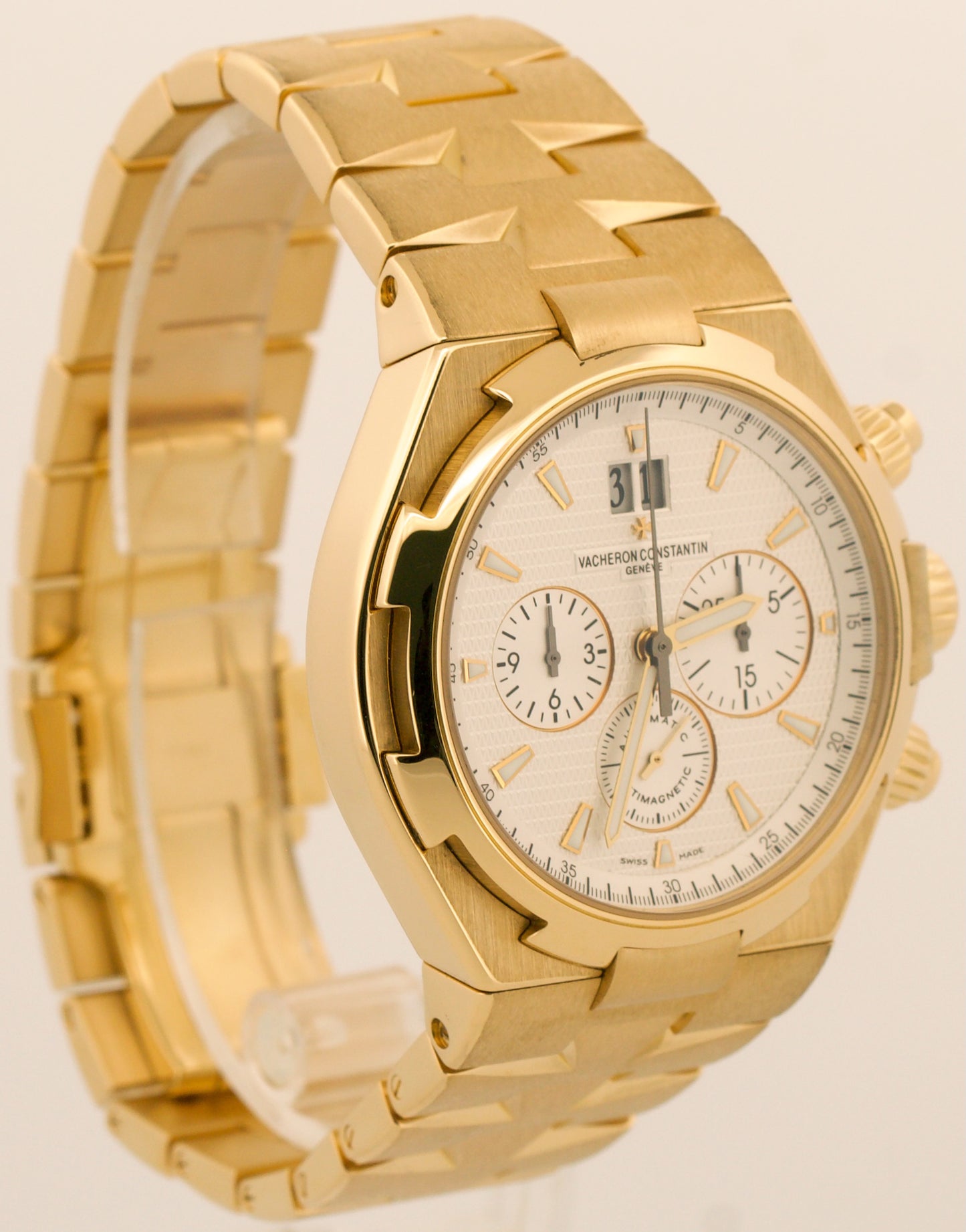 2026 SERVICE Vacheron Constantin Overseas Chronograph WHITE 42mm 49150/B01J-9215