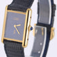 Must de Cartier Tank Vermeil Gold Plated 925 Silver Blue Spider Dial 23mm 590005