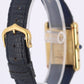 Must de Cartier Tank Vermeil Gold Plated 925 Silver Blue Spider Dial 23mm 590005