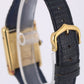 Must de Cartier Tank Vermeil Gold Plated 925 Silver Blue Spider Dial 23mm 590005