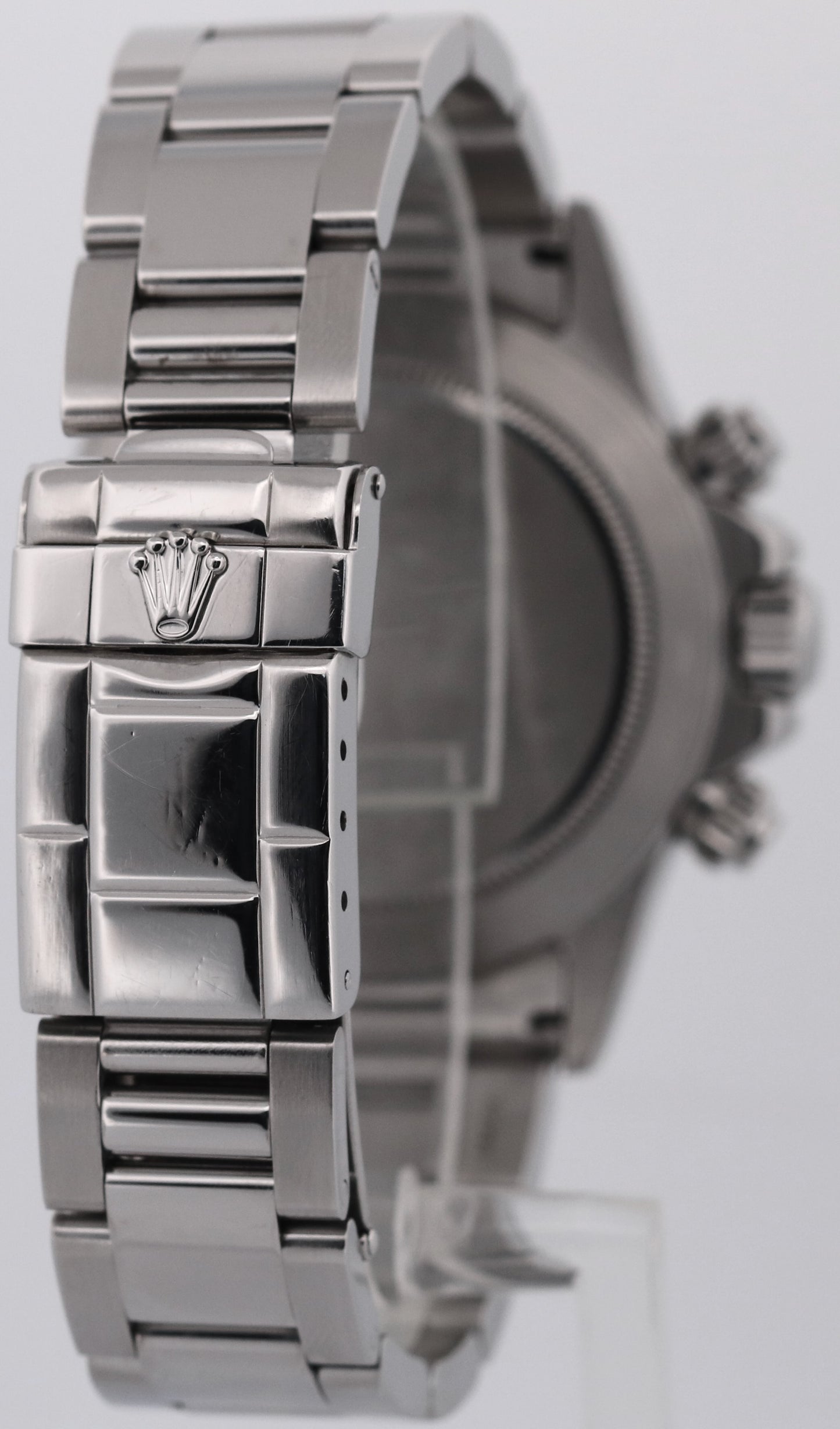 1998 PAPERS Rolex Daytona ZENITH Cosmograph BLACK Stainless RSC 40mm 16520 BOX