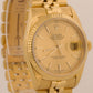2021 RSC PAPERS Rolex DateJust 36mm CHAMPAGNE 18K Yellow Gold JUBILEE 16238 BOX