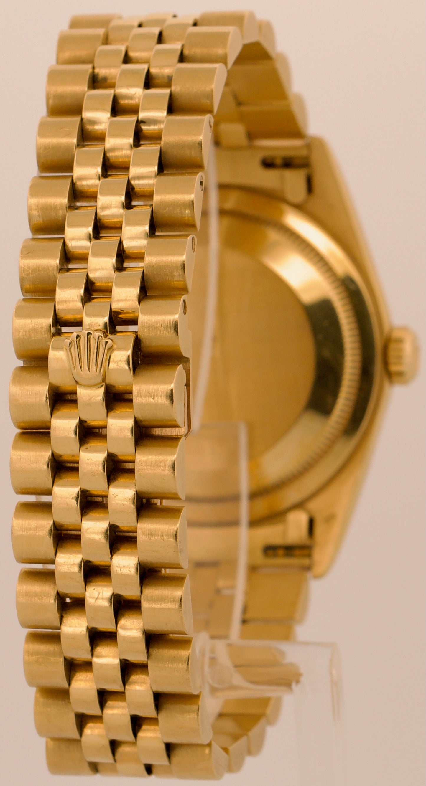 2021 RSC PAPERS Rolex DateJust 36mm CHAMPAGNE 18K Yellow Gold JUBILEE 16238 BOX
