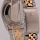 1989 Rolex DateJust 36mm FACTORY HOUNDSTOOTH DIAMOND 18K Steel JUBILEE 16233
