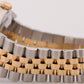 1989 Rolex DateJust 36mm FACTORY HOUNDSTOOTH DIAMOND 18K Steel JUBILEE 16233