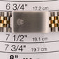 1989 Rolex DateJust 36mm FACTORY HOUNDSTOOTH DIAMOND 18K Steel JUBILEE 16233