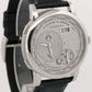A. Lange & Sohne 1 Time Zone SILVER 950 Platinum Leather Manual 41.9mm 116.025