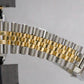 1989 Rolex DateJust 36mm FACTORY HOUNDSTOOTH DIAMOND 18K Steel JUBILEE 16233