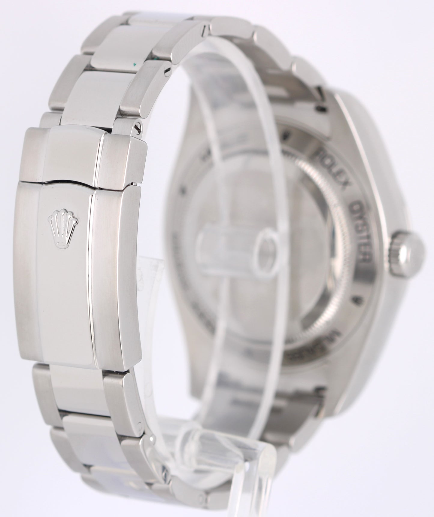 Rolex Milgauss Stainless Steel Green Crystal Black 40mm 116400 Watch