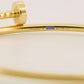 2024 PAPERS Cartier Juste Un Clou Nail Bracelet SZ 19 18K Yellow Gold AU 750 BOX