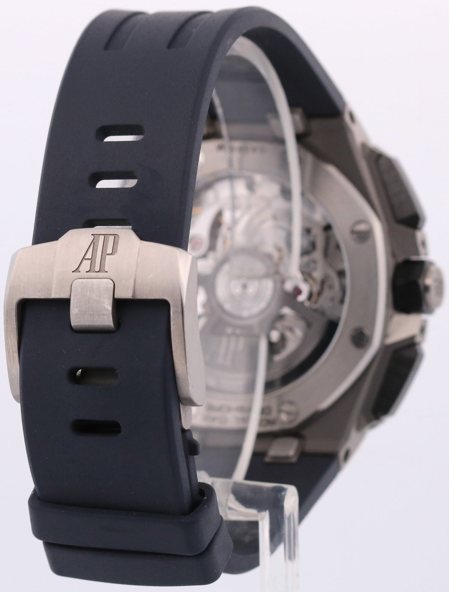 PAPERS Audemars Piguet Royal Oak Offshore BLUE Titanium Rubber 43mm 26420TI BOX