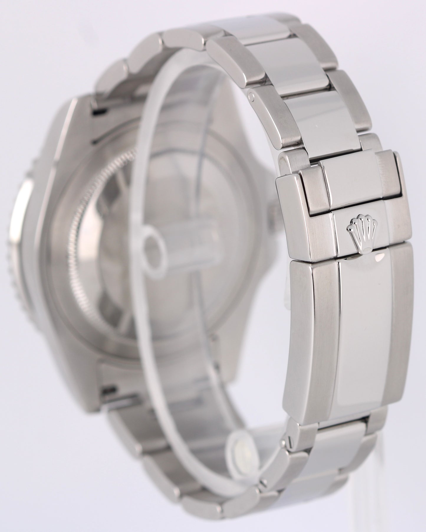 Rolex GMT-Master II Stainless Steel Black DIAMOND RUBY 40mm 116710 Watch