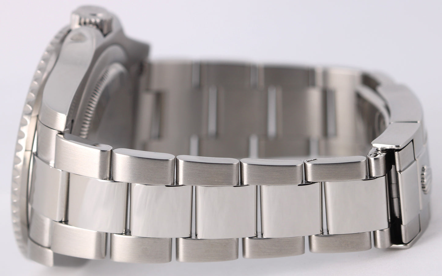 Rolex GMT-Master II Stainless Steel Black DIAMOND RUBY 40mm 116710 Watch