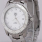 MINT Tag Heuer Link MOP DIAMOND 39mm Stainless Steel WJ1114 Quartz Date Watch