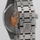 PAPERS Audemars Piguet Royal Oak BLACK 41mm Stainless Steel Watch 15400ST BOX