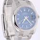 Rolex DateJust RED ROULETTE Stainless Steel BLUE 36mm Oyster 116200 Watch
