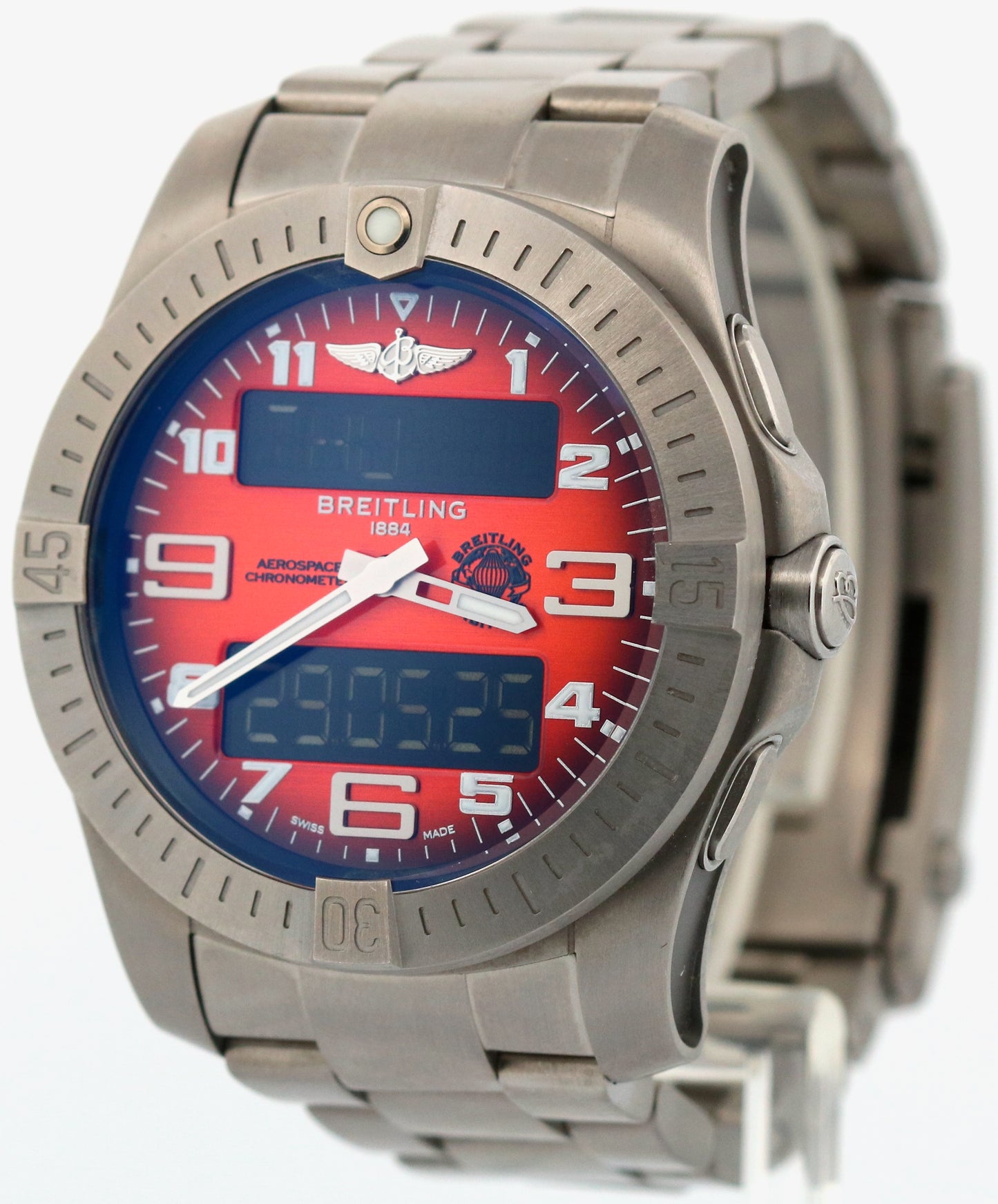 2023 PAPERS Breitling Aerospace B70 Orbiter 43mm TITANIUM SuperQuartz EB7010 BOX