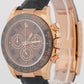 NEW STICKERED PAPERS Rolex Daytona CHOCOLATE Arabic NOS 18K Gold 116515 LN BOX
