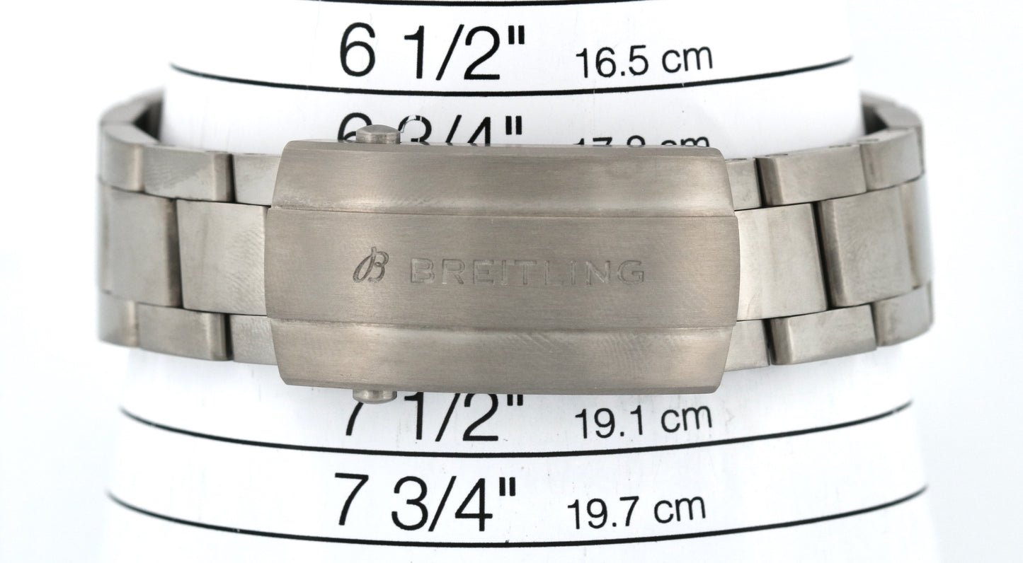 2023 PAPERS Breitling Aerospace B70 Orbiter 43mm TITANIUM SuperQuartz EB7010 BOX