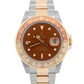 PAPERS Rolex GMT-Master II ROOT BEER Brown Two-Tone 40mm 16713 Watch BOX