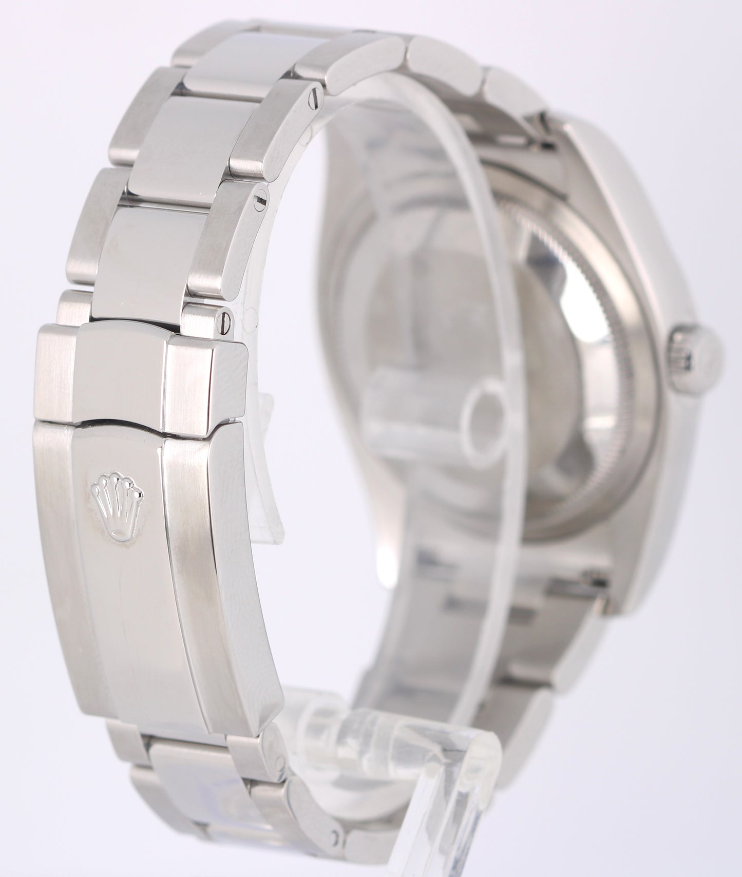 Rolex DateJust Stainless Steel BLACK CONCENTRIC RED ROULETTE 36mm 116200 Watch