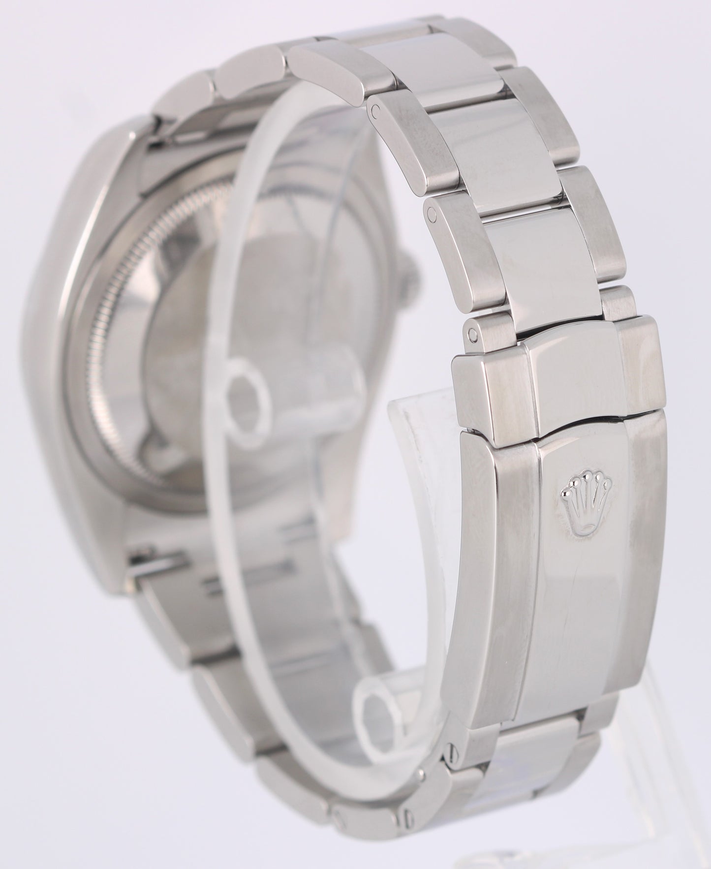 Rolex DateJust Stainless Steel BLACK CONCENTRIC RED ROULETTE 36mm 116200 Watch