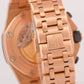 MINT Audemars Piguet Royal Oak Offshore BRICK 18K Rose Gold GRAY 42mm 26470OR