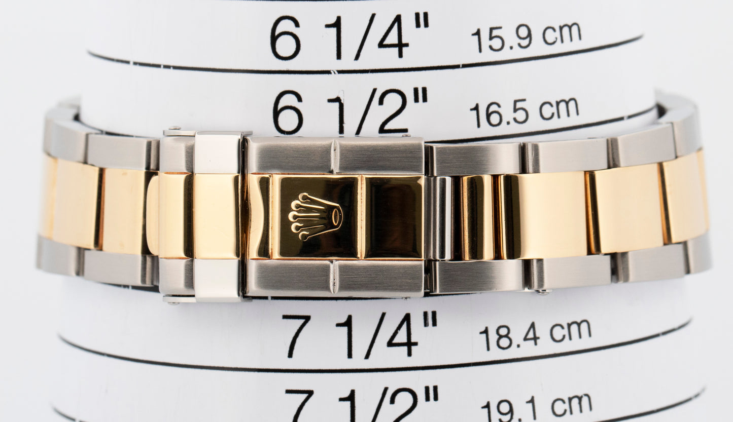 PAPERS Rolex GMT-Master II ROOT BEER Brown Two-Tone 40mm 16713 Watch BOX