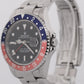 RARE UNPOLISHED 2008 PAPERS Rolex GMT-Master II 3186 PEPSI Steel 16710 Watch BOX