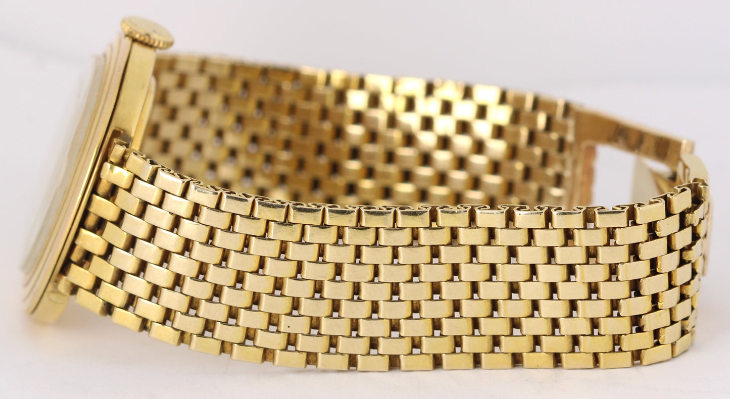 VINTAGE 1940's Vacheron Constantin Ultra Thin 18k 14k Gold Champagne 30mm Watch