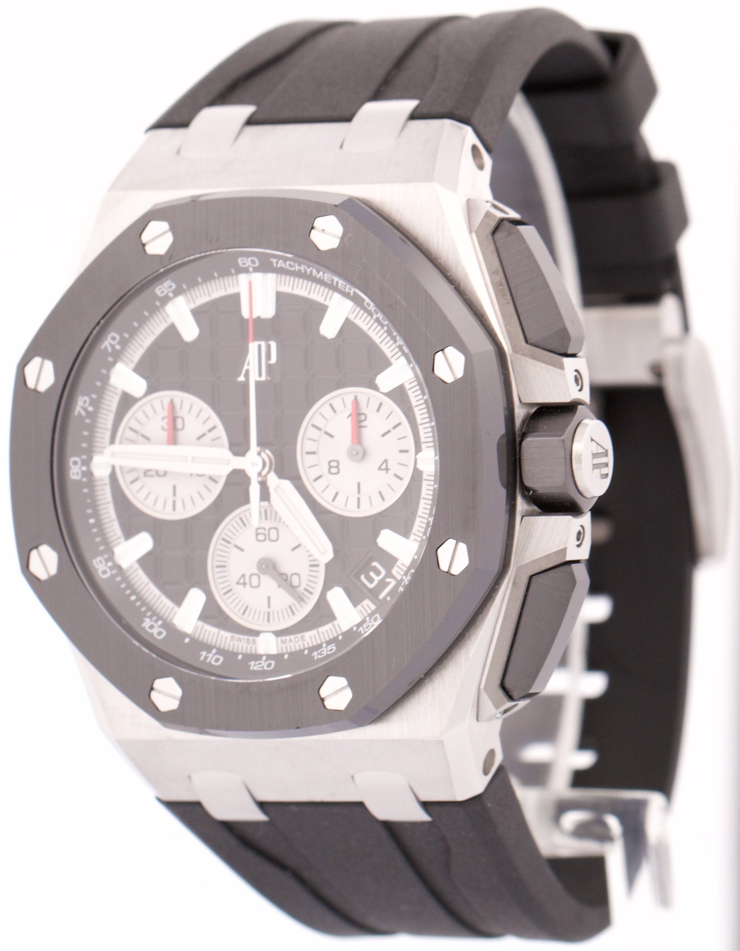 Audemars Piguet Royal Oak Offshore Black Stainless Steel Rubber 43mm 26420SO