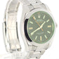 Rolex Milgauss Stainless Steel Black Green Crystal 40mm 116400 Oyster Watch