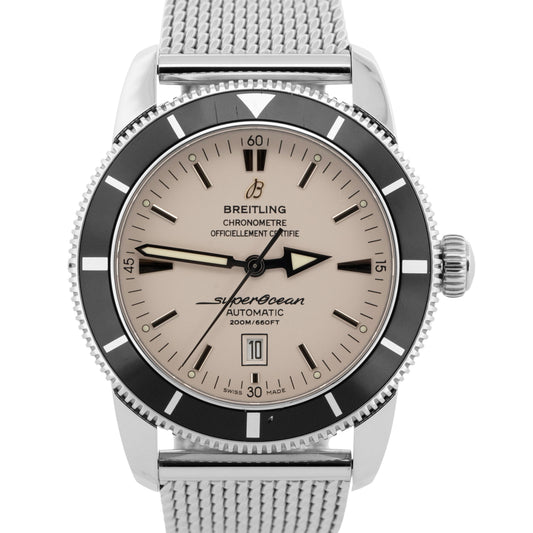 PAPERS Breitling SuperOcean Heritage White Steel 46mm Automatic Watch A17320
