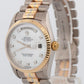 Rolex Day-Date TRIDOR 18K White Gold Rose Yellow DIAMOND 36mm 18239 BIC Watch