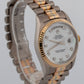 Rolex Day-Date TRIDOR 18K White Gold Rose Yellow DIAMOND 36mm 18239 BIC Watch
