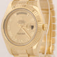 MINT PAPERS Rolex Day-Date II 41mm CHAMPAGNE ROMAN 18K Yellow Gold 218238 BOX