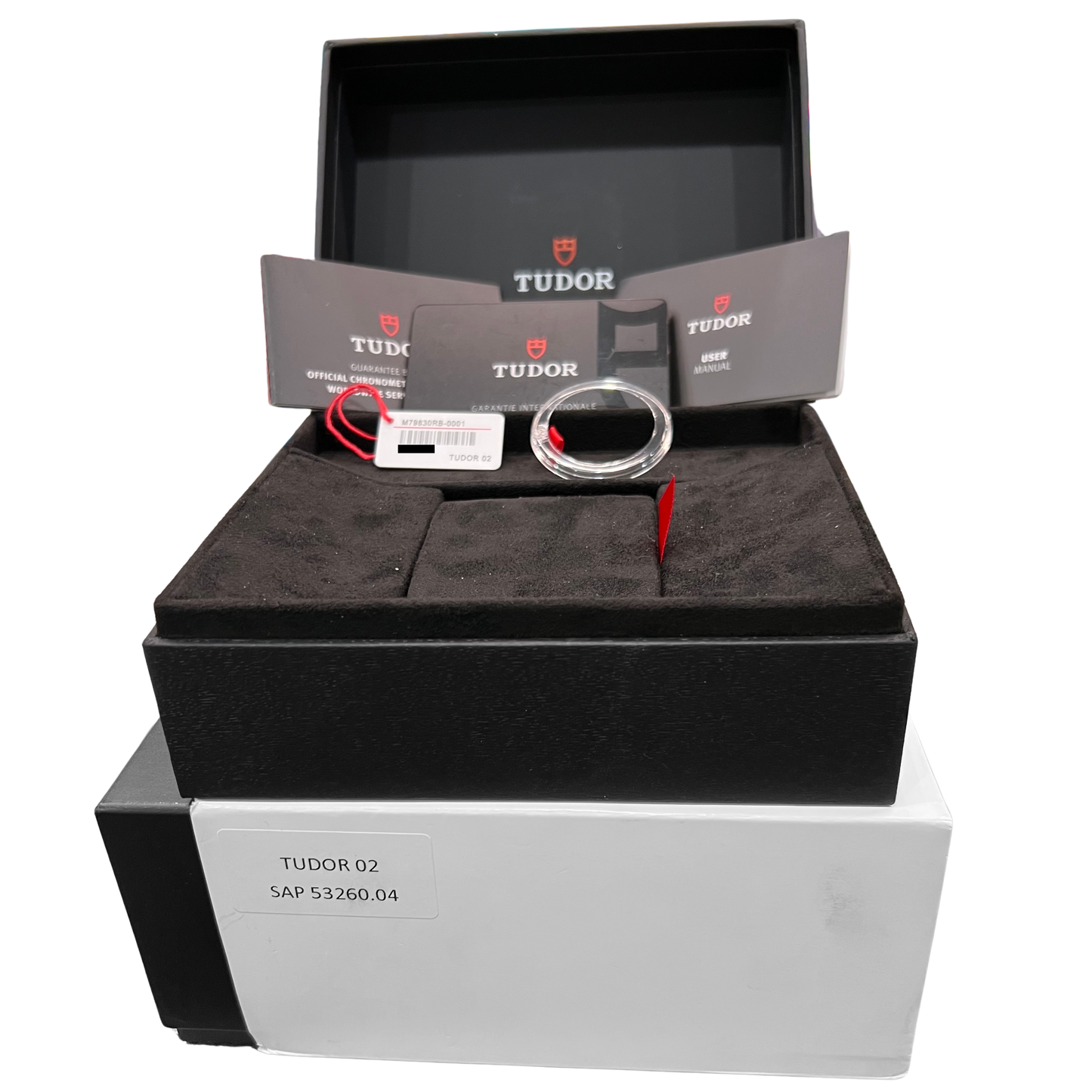 2026 PAPERS Tudor Black Bay GMT PEPSI Red Blue Steel 41mm 79830 RB Watch BOX
