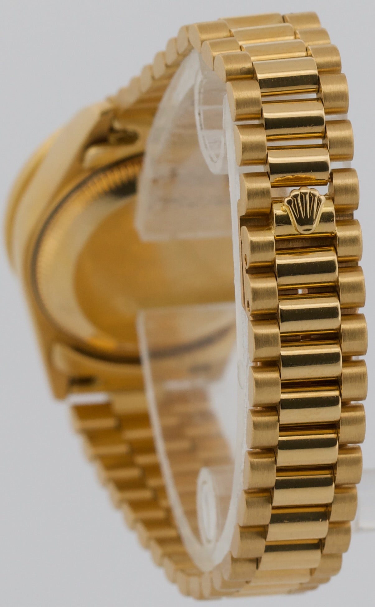 2024 RSC Rolex DateJust President FACTORY MOP EMERALD DIAMOND 18K 26mm 69078