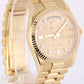 Rolex Day-Date President 18k Gold Champagne DIAMOND JUBILEE 36mm 118238 Watch