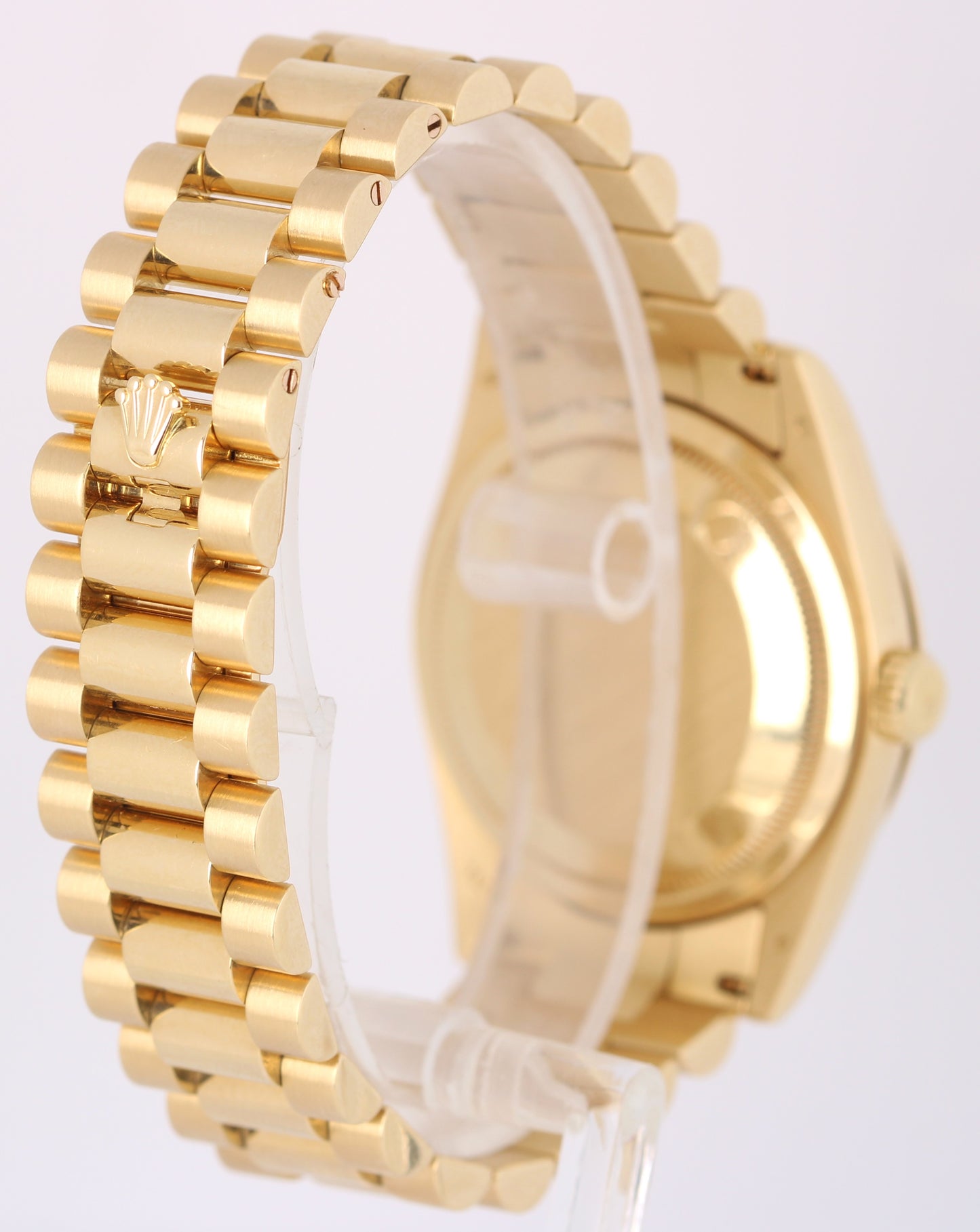 Rolex Day-Date President 18k Gold Champagne DIAMOND JUBILEE 36mm 118238 Watch