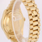 Rolex Day-Date President 18k Gold Champagne DIAMOND JUBILEE 36mm 118238 Watch