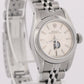 Rolex Oyster Perpetual Silver POOL INTAIRDRIL Steel Jubilee 24mm Watch 67180 BOX