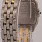 Cartier Panthere TWO ROW 18K Gold Steel DIAMOND 27mm IVORY W25028B6 187949 Watch